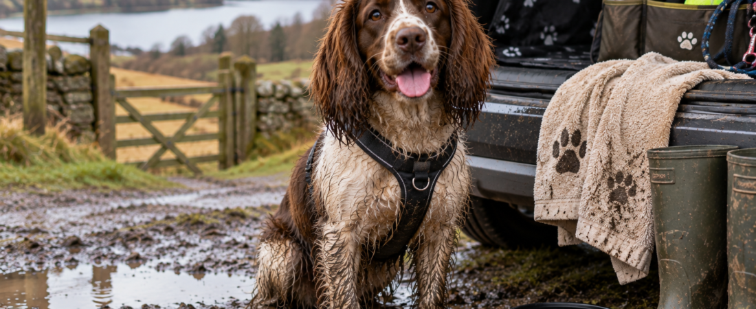 How to Handle Muddy Dog Walks: Leads, Harnesses and Clean-Up Tips